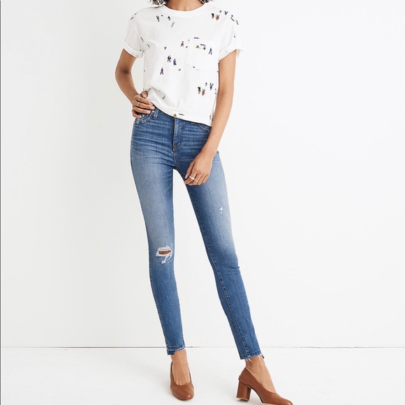 Madewell Denim - Madewell 10" High-Rise Skinny Jeans